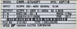Yaskawa CIMR-G7U43P7